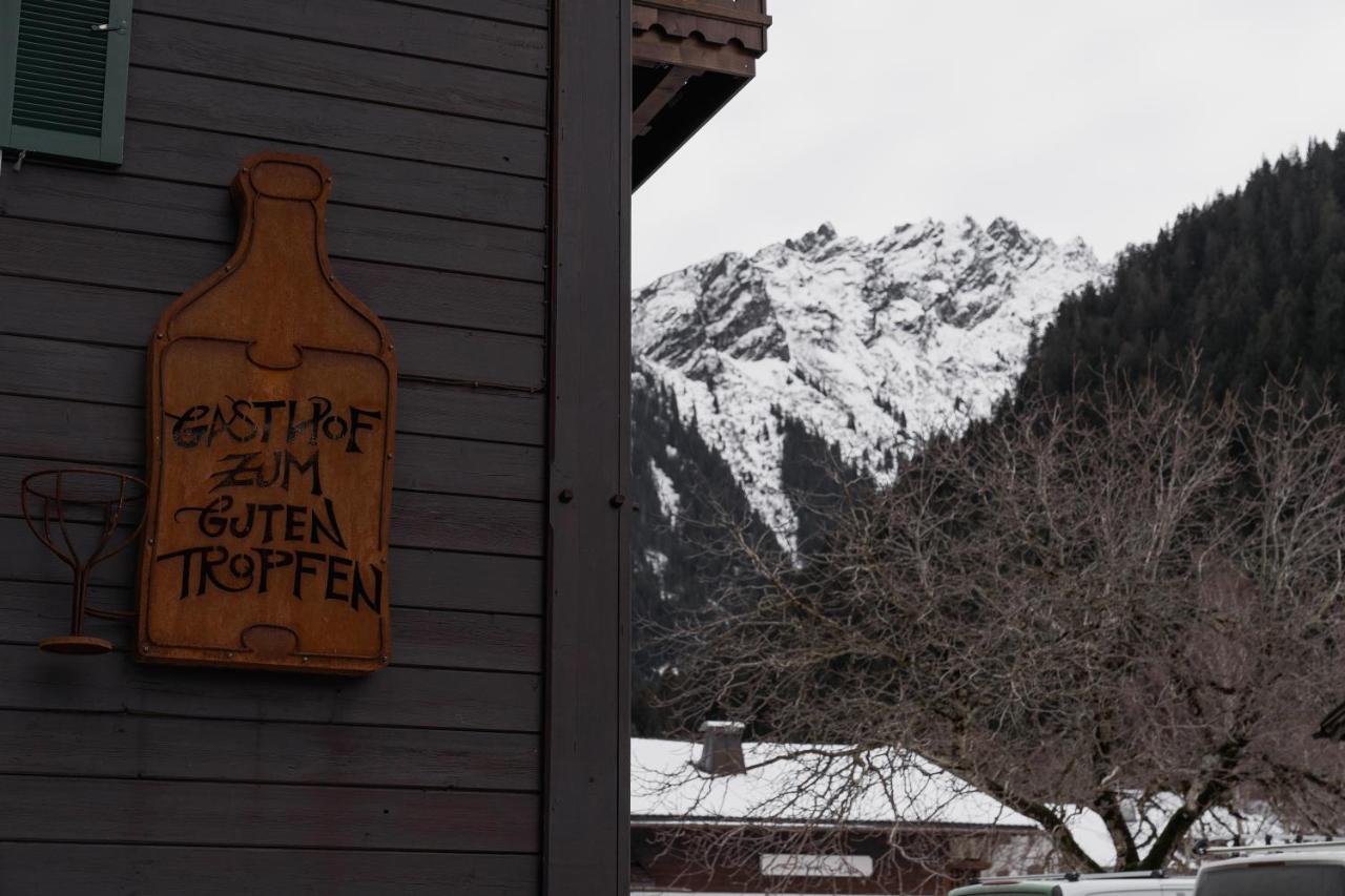 Gasthof Zum Guten Tropfen Partenen Exterior foto