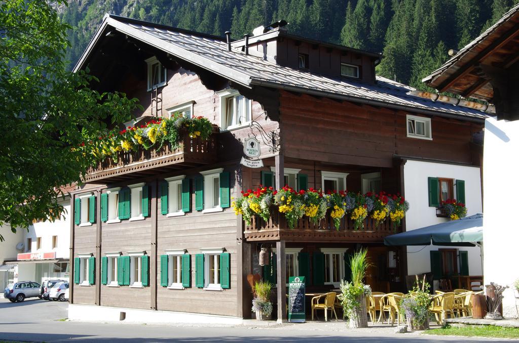 Gasthof Zum Guten Tropfen Partenen Exterior foto
